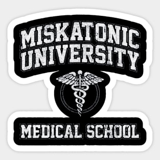 Miskatonic University Medical School Sticker